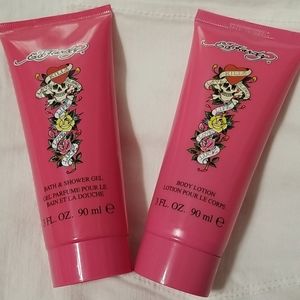 Ed Hardy Shower Gel & Lotion